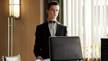 Printed shirt worn by Sheldon Cooper (Iain Armitage) as seen in Young Sheldon TV show (S06E09)