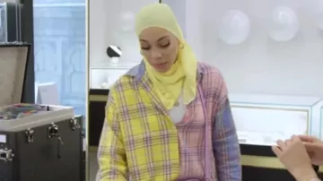 Chemise à carreaux portée par Shaeeda Sween dans 90 Day Fiancé: Happily Ever After? (saison 7, épisode 18)