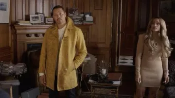 Manteau en cuir porté par Quentin Spivey (Terrence Howard) dans The Best Man: The Final Chapters (saison 1, épisode 4)