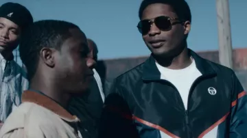 Sergio Tacchini tracksuit worn by Terry 'Southwest T' Flenory (Da' Vinchi) as seen in BMF (S02E01)