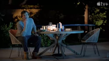 Boots worn by James Laird (Jason Segel) as seen in Shrinking TV show (Season 1)