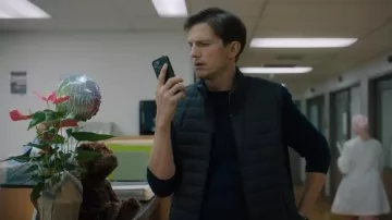 Vest jacket worn by Peter (Ashton Kutcher) as seen in Your Place or Mine movie wardrobe