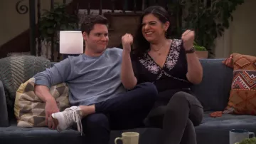 New Balance sneakers worn by Quinten (Matt Shively) as seen in Lopez vs. Lopez TV series outfits (Season 1 Episode 9)
