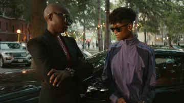 Louis Vuitton sunglasses worn by Okoye (Danai Gurira) as seen in Black Panther: Wakanda Forever movie wardrobe