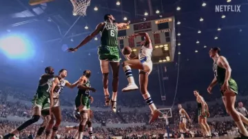 NBA Celtics 6 Jersey in green worn by Bill Russell in Bill Russell: Legend documentary
