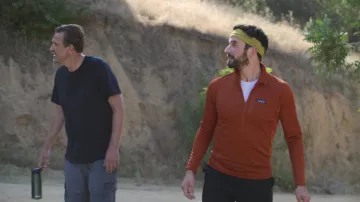 Patagonia Half-Zip Top worn by Brian (Michael Urie) as seen in Shrinking (S01E03)