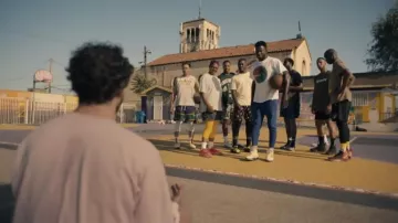 Zapatillas Hi Top usadas por Kamal Allen (Sinqua Walls) como se ve en White Men Can't Jump