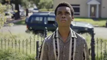 Chemise en laine rayée portée par Kevin (Jahi Di’Allo Winston) comme on le voit dans We Have a Ghost