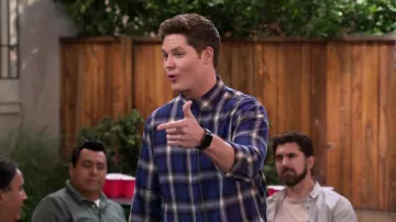 Plaid shirt worn by Matt Shively as seen in Lopez vs. Lopez (Season 1 Episode 10)