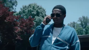 Sunglasses worn by Terry Flenory (Da' Vinchi) as seen in BMF TV series outfits (Season 2 Episode 5)