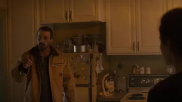 Canvas Jacket worn by Patrick (Skeet Ulrich) as seen in Blood movie