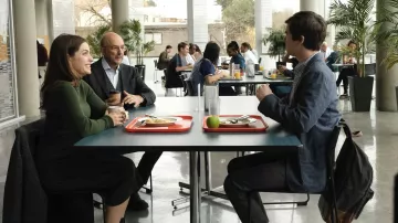 Backpack worn by Shaun Murphy (Freddie Highmore) as seen in The Good Doctor TV show outfits (Season 6 Episode 12)