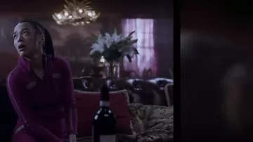 Pink tracksuit worn by Emily (Midori Francis) as seen in Unseen