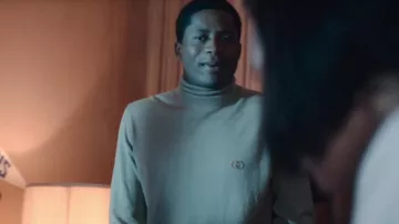 Gucci turtleneck sweater worn by Terry 'Southwest T' Flenory (Da' Vinchi) as seen in BMF Wardrobe (Season 2 Episode 6)