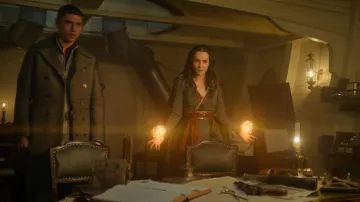 Dress worn by Alina Starkov (Jessie Mei Li) as seen in Shadow and Bone TV series outfits (Season 2)