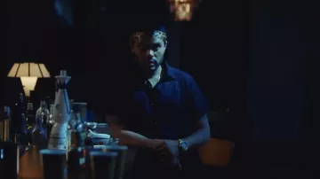 Montre en or portée par Tedros (The Weeknd) comme on le voit dans The Idol (Saison 1)