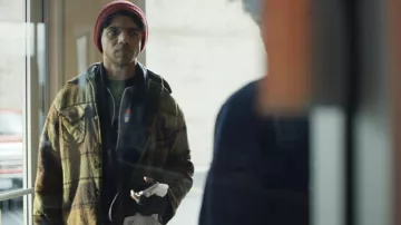 Plaid wool jacket worn by Ashik (Rajeev Jacob) as seen in The Year Between movie