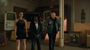 Robe élégante portée par Jordan King (Nathalie Emmanuel) dans Die Hart