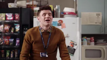 Plaid shirt worn by Jacob Hill (Chris Perfetti) as seen in Abbott Elementary (Season 2 Episode 17)