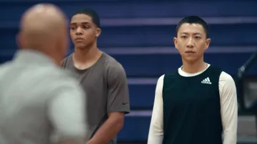 Adidas tank top worn by Chang (Bloom Li) as seen in Chang Can Dunk