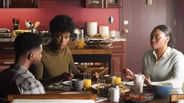 Ribbed turtleneck worn by Special Agent Tiffany Wallace (Katherine Renee Kane) as seen in FBI (S05E16)