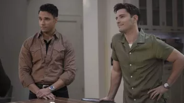 Montre portée par T.K. Strand (Ronen Rubinstein) telle qu’on la voit dans les tenues de l’émission de télévision 9-1-1: Lone Star (S04E08)