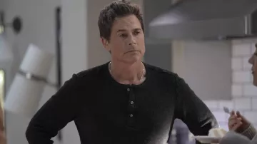 Henley t-shirt worn by Owen Strand (Rob Lowe) as seen in 9-1-1: Lone Star TV series outfits (S04E08)