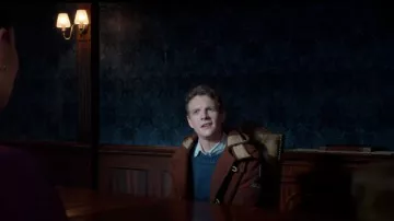 Coat worn by Paul Carpenter (Patrick Gibson) as seen in The Portable Door movie