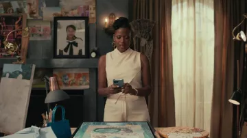 Telfar Blue Handag de Vivian Banks (Cassandra Freeman) vu à Bel-Air (S02E04)