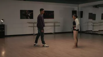 Nike Hi Top sneakers worn by Will Smith (Jabari Banks) as seen in Bel-Air (Season 2 Episode 4)