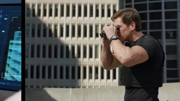 Casio digital watch worn by Harry Tasker (Steve Howey) as seen in True Lies (S01E03)