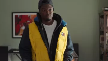 Tommy Hilfiger Yellow Vest worn by Bobby Diggs (Ashton Sanders) as seen in Wu-Tang: An American Saga (S03E07)