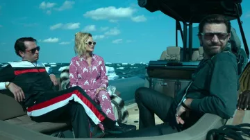 Puma black sneakers worn by Junior (Matthew Rhys) as seen in Extrapolations TV series outfits (Season 1 Episode 1)