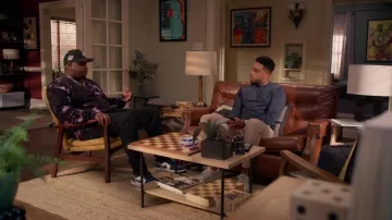 Nike sneakers worn by Sherm Jones (Carl Tart) as seen in Grand Crew (S02E03)