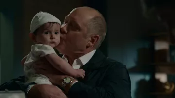 Rolex wacth worn by Raymond 'Red' Reddington (James Spader) as seen in The Blacklist TV series wardrobe (S10E05)
