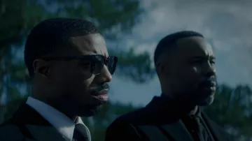 Coach sunglasses worn by Adonis Creed (Michael B. Jordan) as seen in Creed III movie