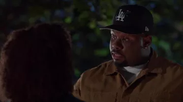 New Era Los Angeles Dodgers Cap worn by Sherm Jones (Carl Tart) as seen in Grand Crew (S02E05)