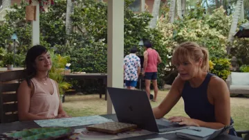 Gold pendant necklace worn by Lahela 'Doogie' Kamealoha (Peyton Elizabeth Lee) as seen in Doogie Kamealoha, M.D. (Season 2 Episode 10)
