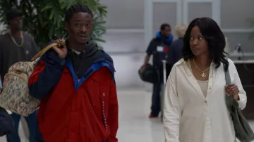Ralph Lauren Red Jacket worn by Bobby Diggs (Ashton Sanders) as seen in Wu-Tang: An American Saga (Season 3 Episode 9)
