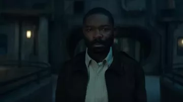 Oxford shirt worn by Holston (David Oyelowo) as seen in Silo (Season 1)