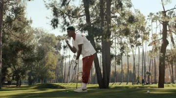 Nike sneakers worn by Will Smith (Jabari Banks) as seen in Bel-Air TV series outfits (Season 2 Episode 7)