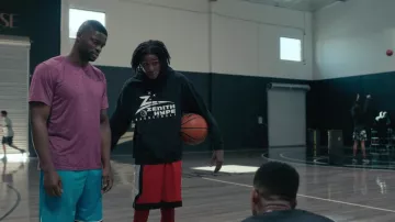 Zenith Hype Basketball hoodie worn by Brian (Jeris DuPree) as seen in Bel-Air (S02E07)