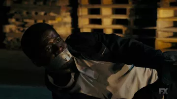 Members Only Jacket worn by Franklin Saint (Damson Idris) as seen in Snowfall TV series wardrobe (Season 6 Episode 8)