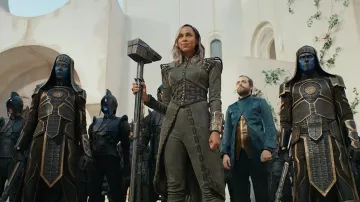 Marteau utilisé par Ael-Dan (Zawe Ashton) vu dans The Marvels