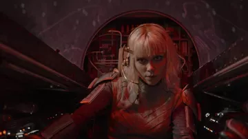 Cosplay en costume porté par Shin Hati (Ivanna Sakhno) vu dans la garde-robe Ahsoka (saison 1)