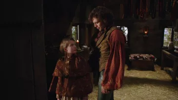 Burnt Orange Bell Sleeve Blouse worn by Jefferson (Sebastian Stan) in Once Upon a Time TV show (Season 1 Episode 17) 