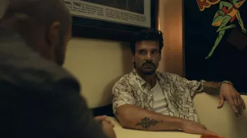 Printed shirt worn by Pauly Russo (Frank Grillo) as seen in One Day as a Lion