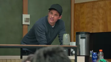 Black hat cap worn by James Marsden (James Marsden) as seen in Jury Duty TV show (S01E07)