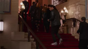 Nike sneakers worn by Rob Burns (Sam Heughan) as seen in Love Again