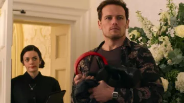 Casio Digital Watch worn by Rob Burns (Sam Heughan) as seen in Love Again